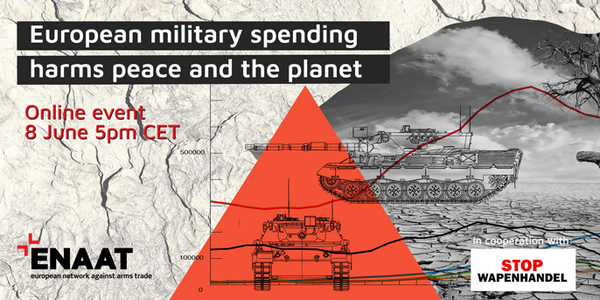 European Military Spending Harms Peace and the Planet - 8 June 2023, 5pm CET - Online Event