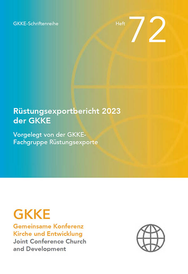 Broschur: Rüstungsexportbericht 2023 der GKKE